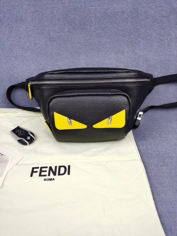 Fndi Belt Bag 18cm Black