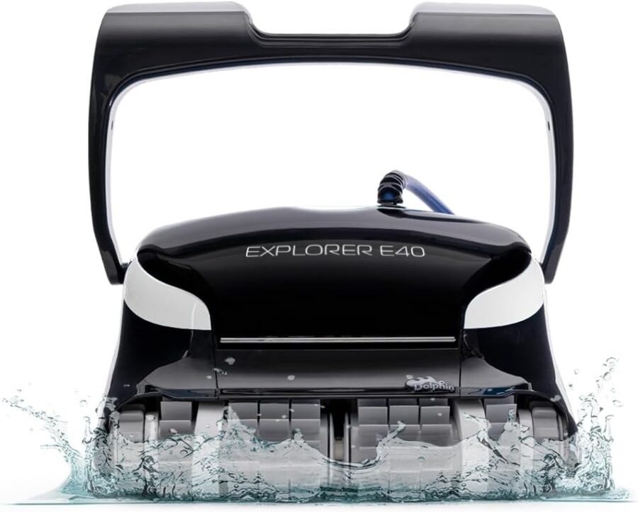 Dolphin Explorer E40 Robotic Pool Cleaner with Wi-Fi – Wall-Climbing, Waterline Scrubbing, Dual Drive Precision, for Inground Pools up to 50 ft - Image 36
