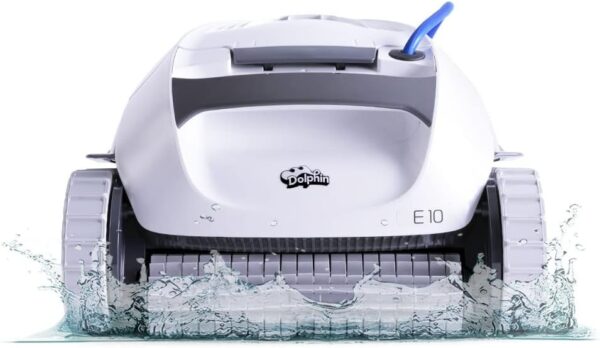 Dolphin Explorer E40 Robotic Pool Cleaner with Wi-Fi – Wall-Climbing, Waterline Scrubbing, Dual Drive Precision, for Inground Pools up to 50 ft