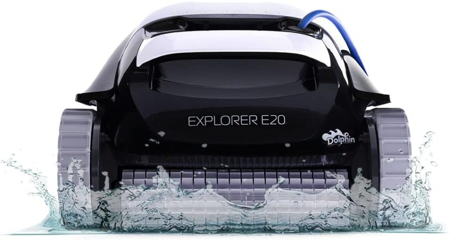 Dolphin Explorer E40 Robotic Pool Cleaner with Wi-Fi – Wall-Climbing, Waterline Scrubbing, Dual Drive Precision, for Inground Pools up to 50 ft - Image 27
