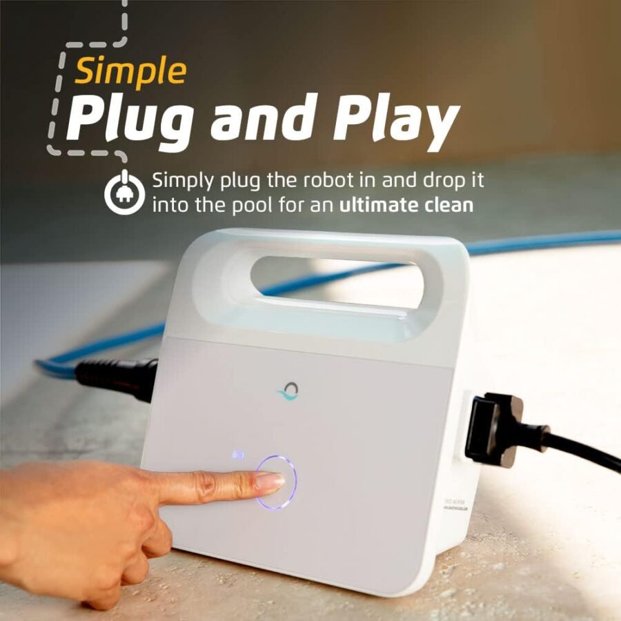 Dolphin Explorer E40 Robotic Pool Cleaner with Wi-Fi – Wall-Climbing, Waterline Scrubbing, Dual Drive Precision, for Inground Pools up to 50 ft - Image 16
