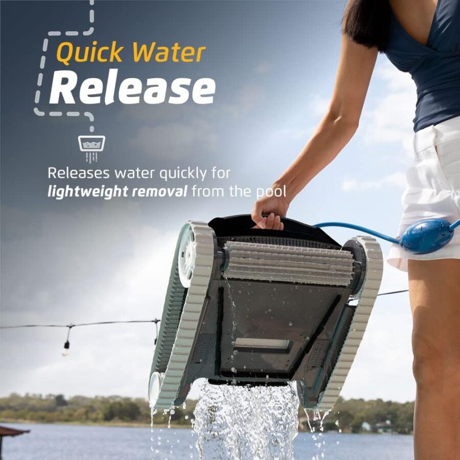 Dolphin Explorer E40 Robotic Pool Cleaner with Wi-Fi – Wall-Climbing, Waterline Scrubbing, Dual Drive Precision, for Inground Pools up to 50 ft - Image 34