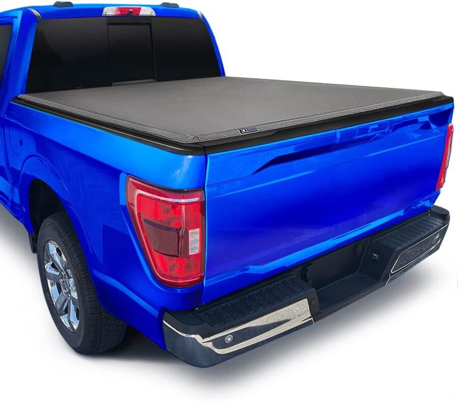 Tyger Auto T1 Soft Roll-Up Tonneau Cover for 2021–2025 Ford F-150 & Lightning | 5.5ft (67") Bed - Image 9