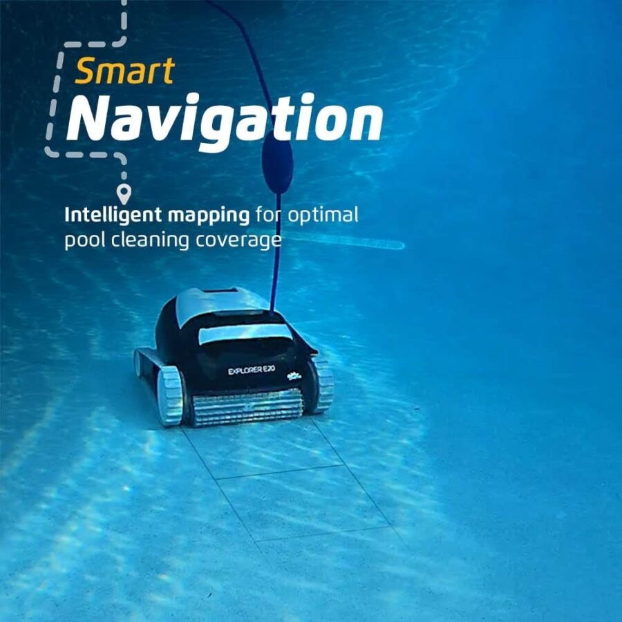 Dolphin Explorer E40 Robotic Pool Cleaner with Wi-Fi – Wall-Climbing, Waterline Scrubbing, Dual Drive Precision, for Inground Pools up to 50 ft - Image 32
