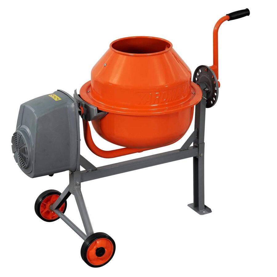 YARDMAX YM0046 1.6 Cu. Ft. Portable Concrete Mixer – Compact, Durable, and Easy to Assemble - Image 6