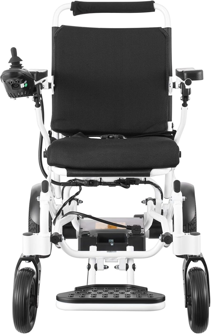 VEVOR Foldable Electric Wheelchair for Adults & Seniors – 300 lbs Capacity, 20Ah Battery, All-Terrain, 17.7" Seat, Lightweight Power Chair - Image 23