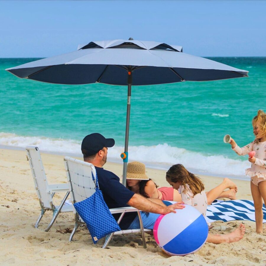 Big Beach Umbrella with Anchor System –Beltenza - Image 8