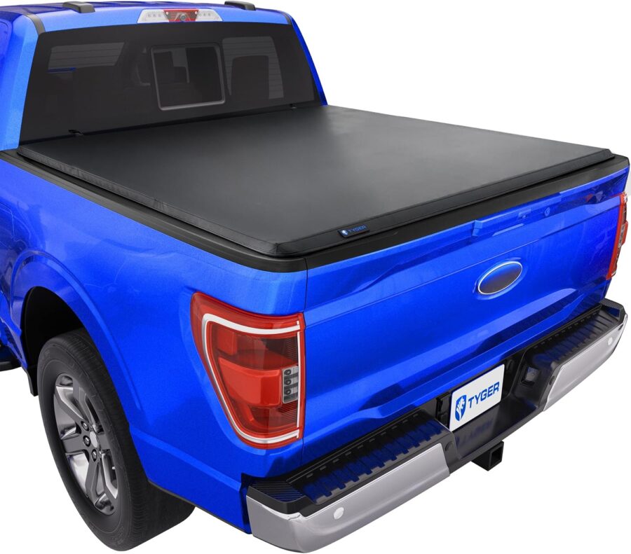 Tyger Auto T1 Soft Roll-Up Tonneau Cover for 2021–2025 Ford F-150 & Lightning | 5.5ft (67") Bed - Image 16