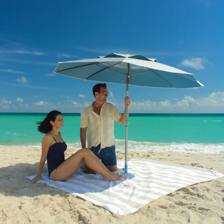 Big Beach Umbrella with Anchor System –Beltenza - Image 6