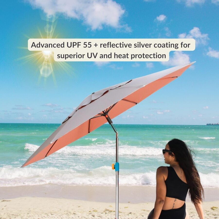 Big Beach Umbrella with Anchor System –Beltenza - Image 13