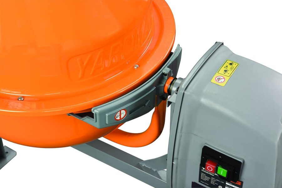 YARDMAX YM0046 1.6 Cu. Ft. Portable Concrete Mixer – Compact, Durable, and Easy to Assemble - Image 3
