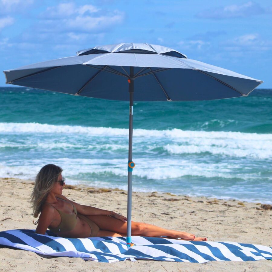 Big Beach Umbrella with Anchor System –Beltenza - Image 7