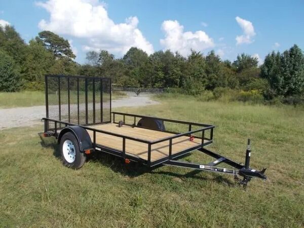 Heavy-Duty 6x10 Utility Trailer – Single Axle, Wood Floor, LED Lights - Image 6