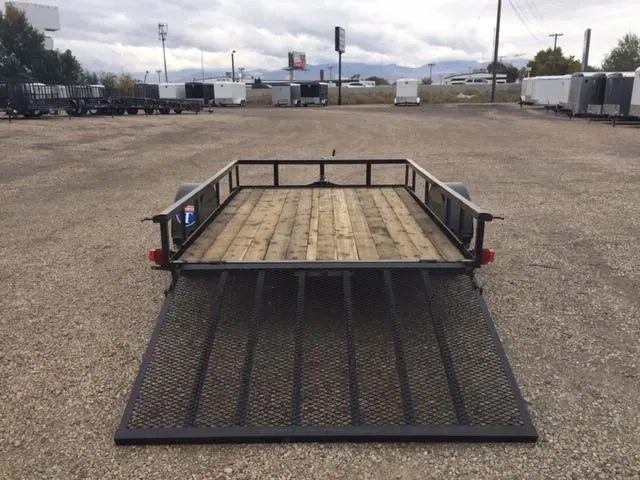 Heavy-Duty 6x10 Utility Trailer – Single Axle, Wood Floor, LED Lights - Image 3