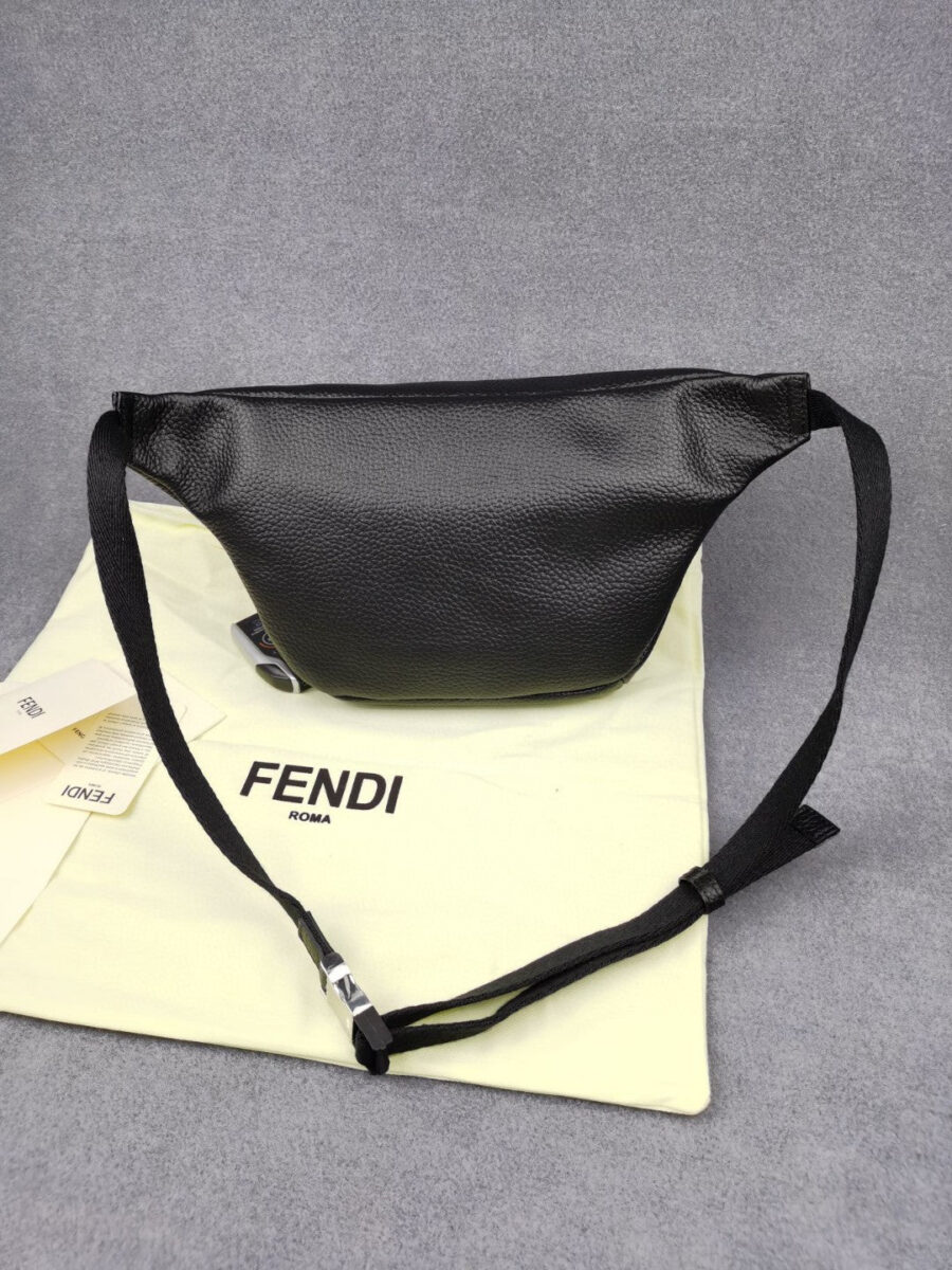 Fndi Belt Bag 18cm Black - Image 4
