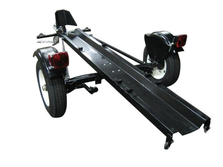ACE Single Rail Folding Motorcycle Trailer - Image 7