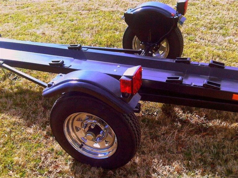ACE Single Rail Folding Motorcycle Trailer - Image 10
