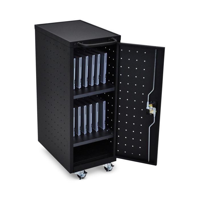 12 Laptop Chromebook Charging Cart By Luxor - Image 2