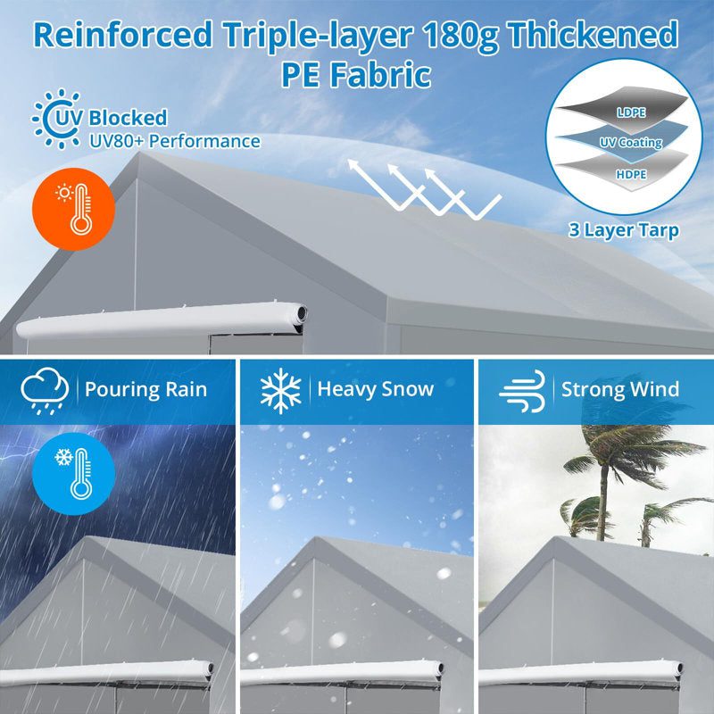 13 Ft. W x 20 Ft. D Garage - Image 12