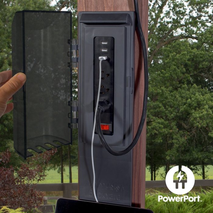 14×10 Cordova Gazebo-Dark Brown - Image 5