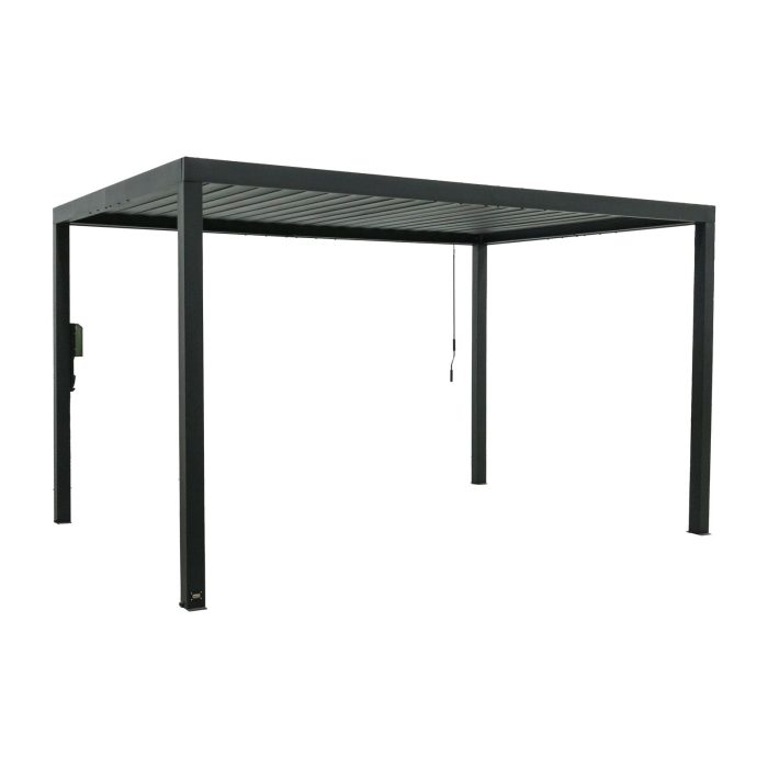 14×10 Sarasota Steel Louvered Pergola - Image 6