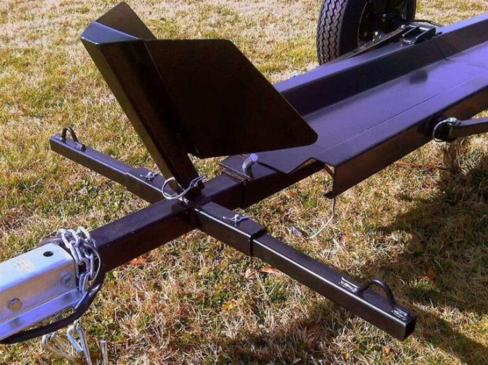ACE Single Rail Folding Motorcycle Trailer - Image 4