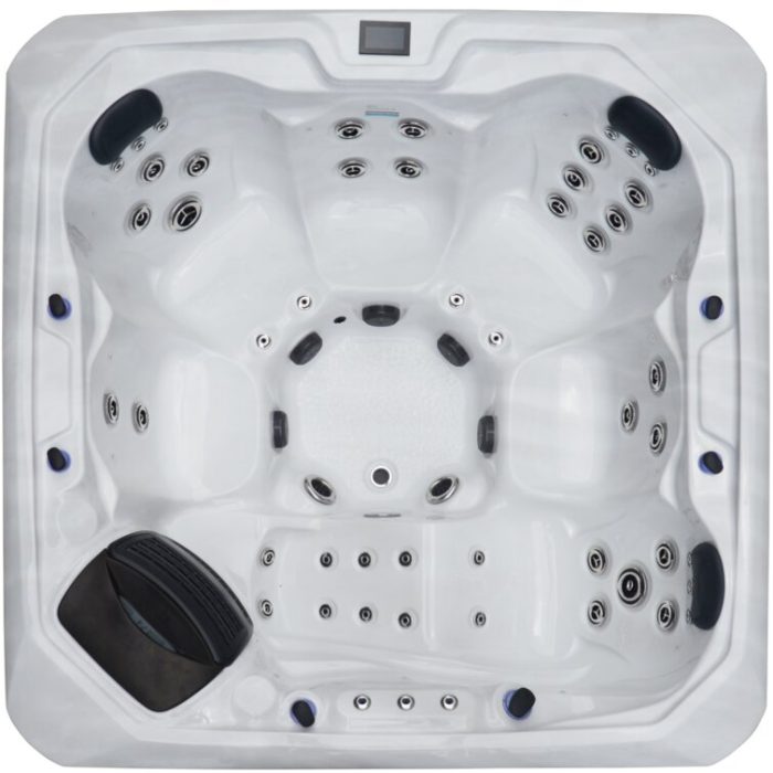 76 – Jet Acrylic Square Hot Tub with Ozonator - Image 14