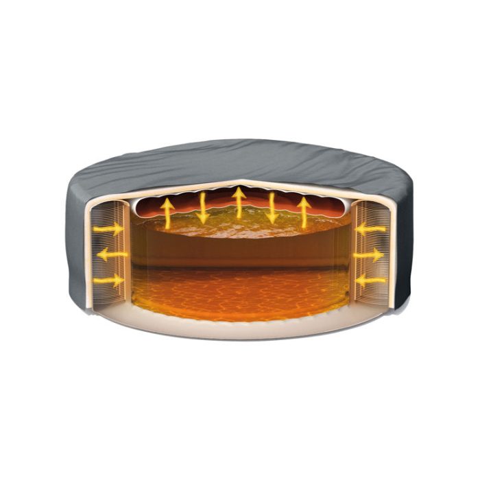 94In X 94In X 28In Inflatable Purespa Chevron Deluxe Set - Image 5