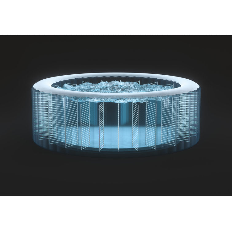 94In X 94In X 28In Inflatable Purespa Chevron Deluxe Set - Image 15