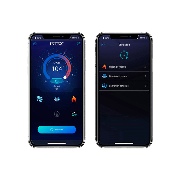 94In X 94In X 28In Inflatable Purespa Chevron Deluxe Set - Image 14