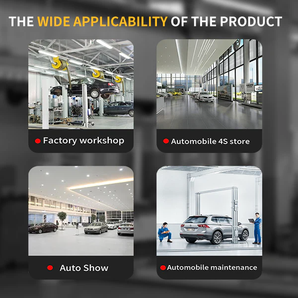 AS110D Two Post Vehicle Lift 11000 lbs By KaTool - Image 7