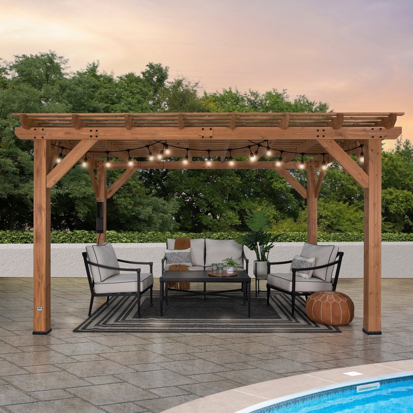 14×10 Delray Pergola - Image 24