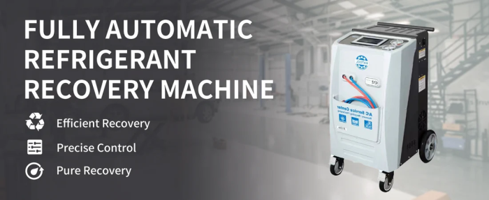 Fully Automatic Recovery Recycle And Recharge DUAL AC2100 Machine By KaTool - Image 2