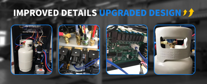 Fully Automatic Recovery Recycle And Recharge DUAL AC2100 Machine By KaTool - Image 4