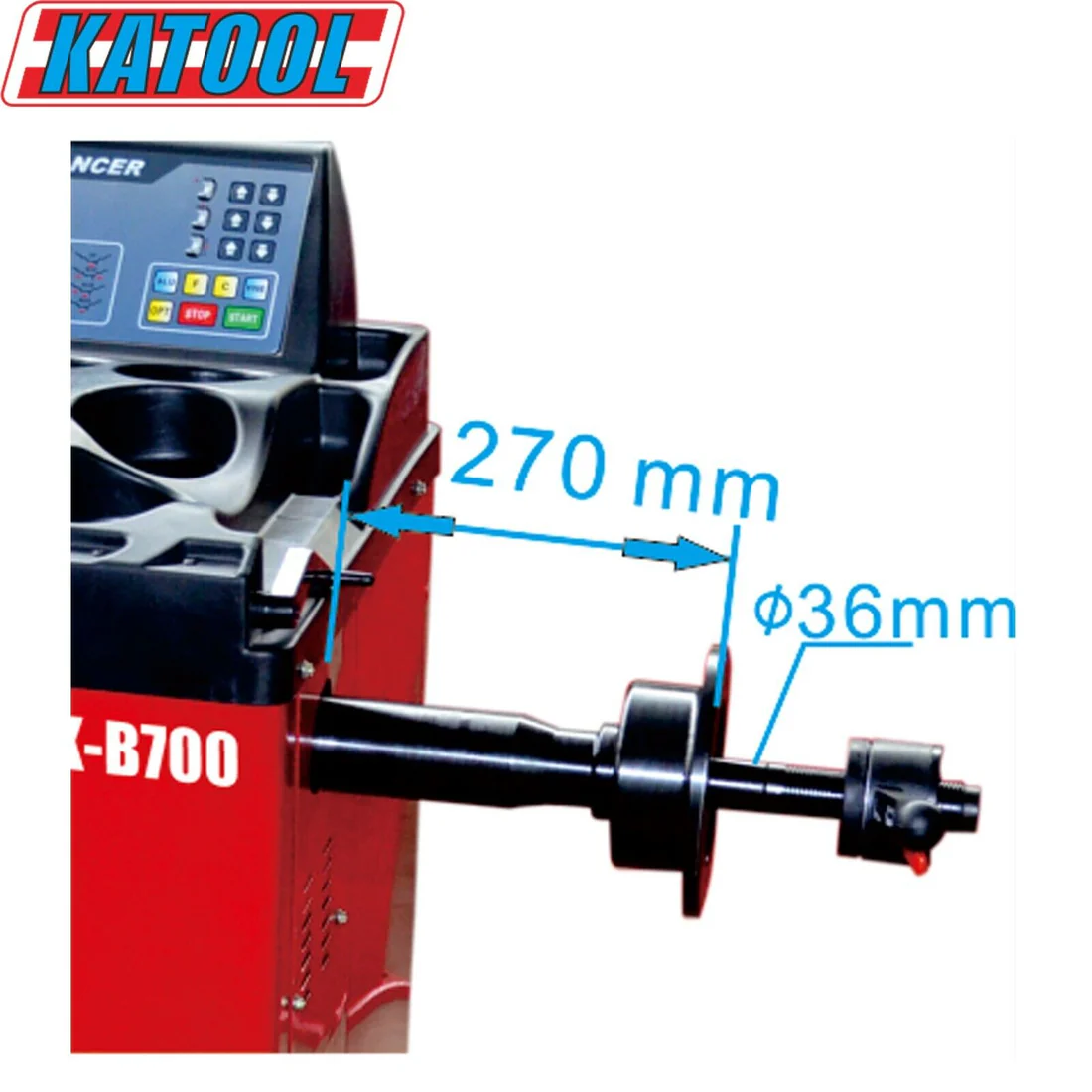 KT B700 Wheel Balancer By KaTool - Image 8