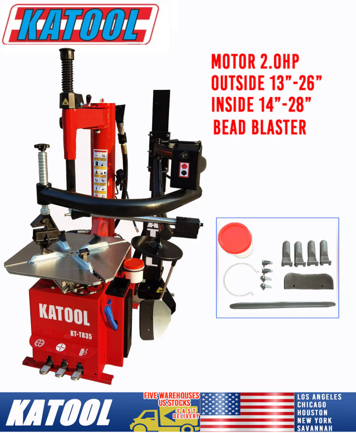 KT T835 Tire Changer Machine by KaTool - Image 4