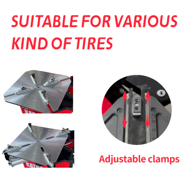 KT T850 Tilt Arm Tire Changer Machine by KaTool - Image 5