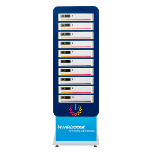 KwikBoost Multi Device Charging Locker with Custom Graphics By Luxor