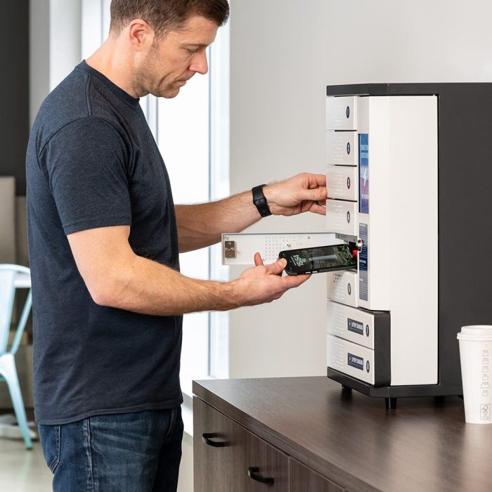 KwikBoost 8Bay Self Service Charging Locker By Luxor - Image 3