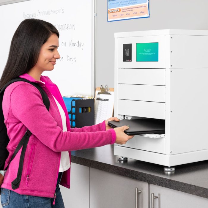 Kwik IQ 5 Bay Large Device Charging Locker Bundle By Luxor - Image 4