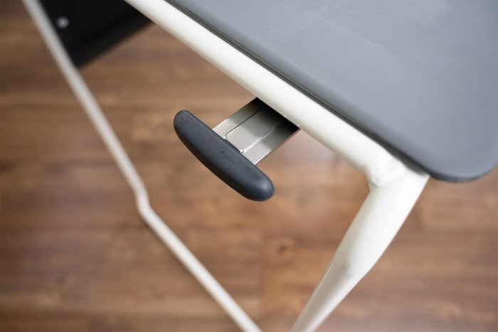 Lightweight Stackable Student Desk and Chair 4 Pack By Luxor - Image 3