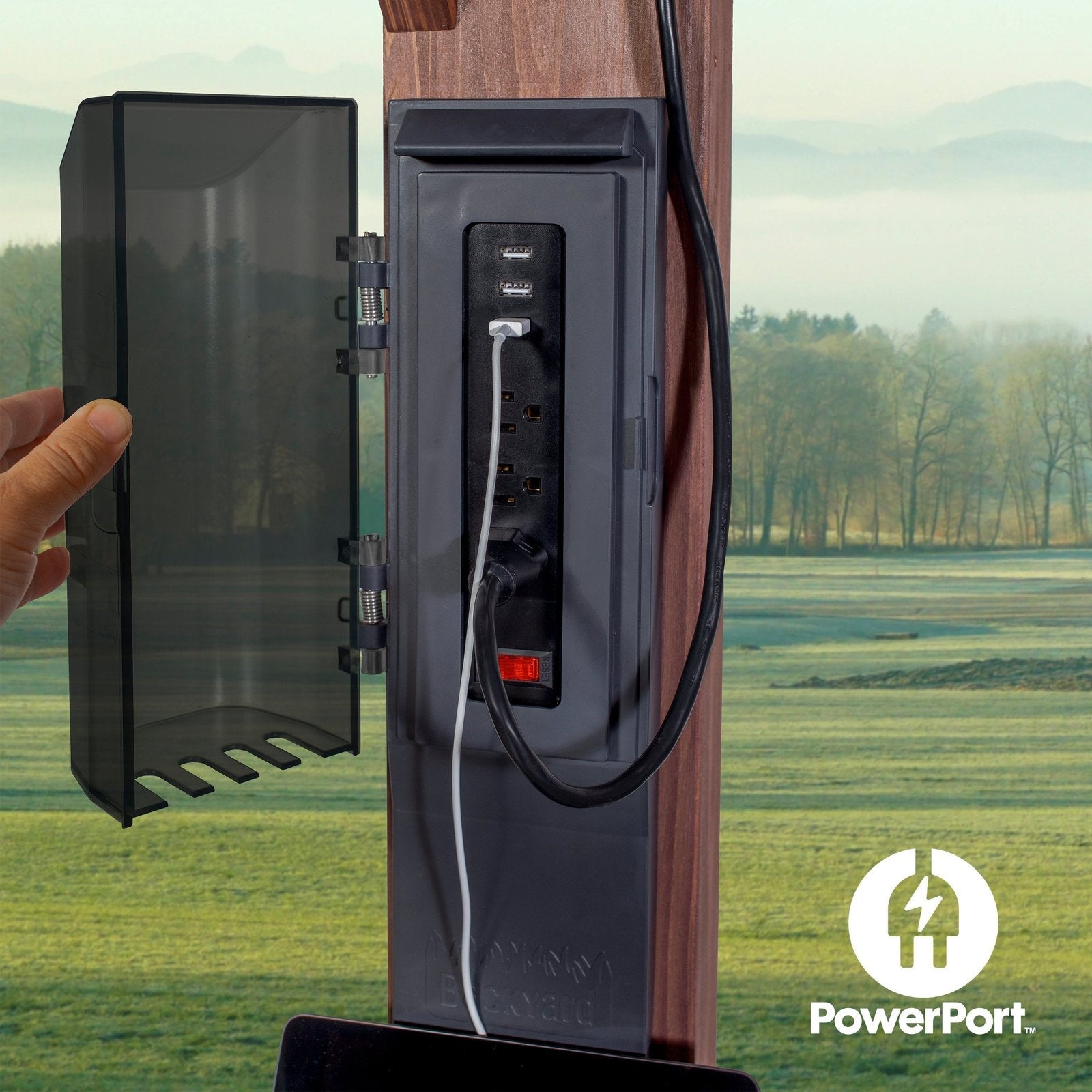 14×10 Somerville Pergola – Walnut Stain - Image 18