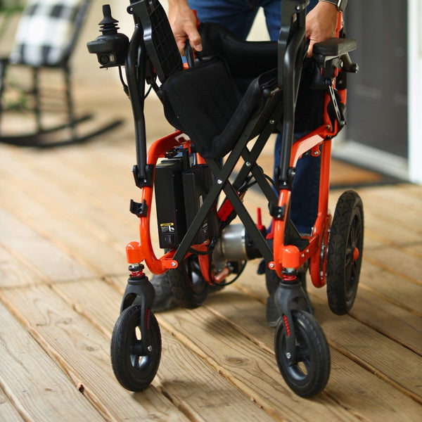 SuperHandy GUT155 Foldable Electric Wheelchair 220 Lbs Weight Capacity - Image 4
