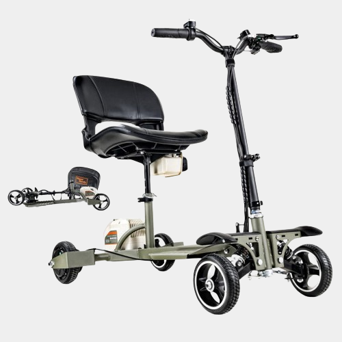 SuperHandy GUT165 Foldable All Terrain Passport Mobility Scooter Pro 330Lbs - Image 4