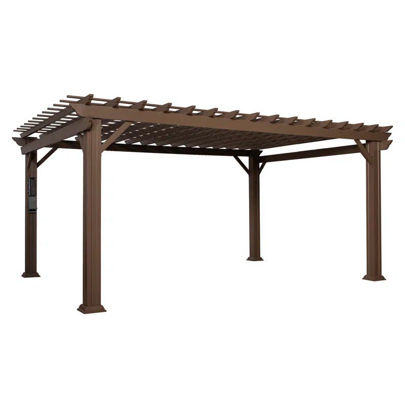 16′ X 12′ Traditional Steel Pergola - Image 23
