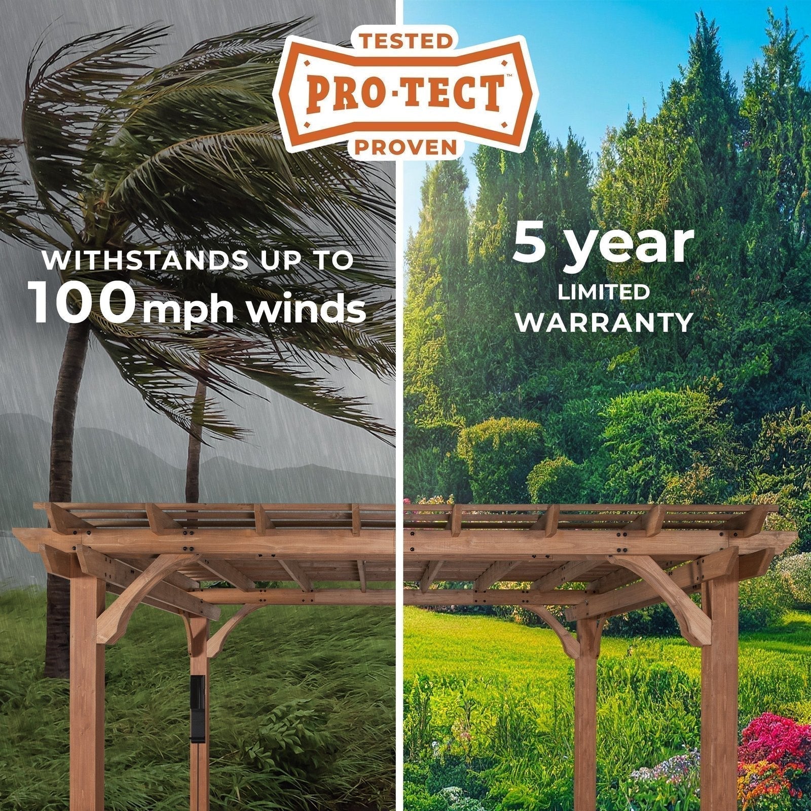 14×12 Beaumont Pergola - Image 18