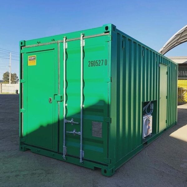 16FT Green Mini Home Shipping Container - Image 3