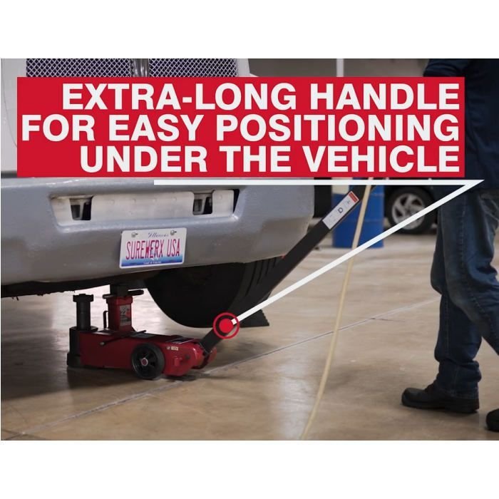 AFF 30-15-Ton 2-Stage Air Hydraulic Axle Jack - Image 2